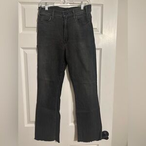 MOTHER hustler ankle fray size 30